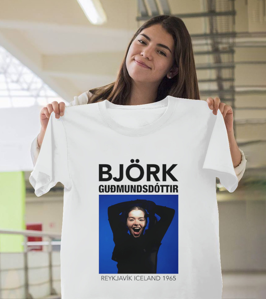BJÖRK Guðmundsdóttir Reykjavík Iceland 1965 T-Shirt