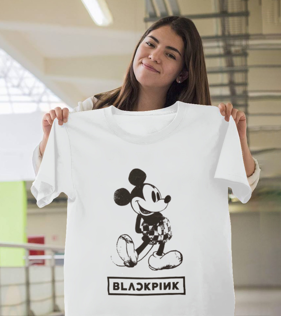 Blackpink Disney Mickey Mouse Collaboration T-Shirt
