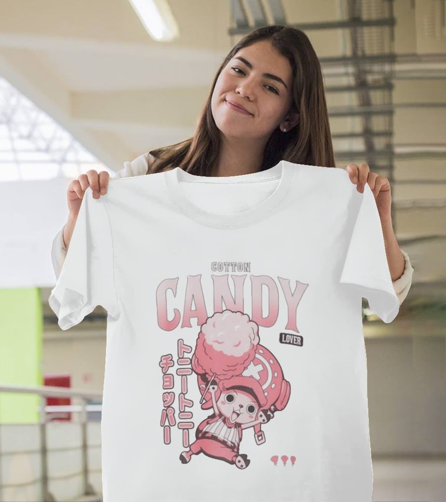 One Piece X Celio Tony Tony Chopper Candy Lover Kanji T-Shirt