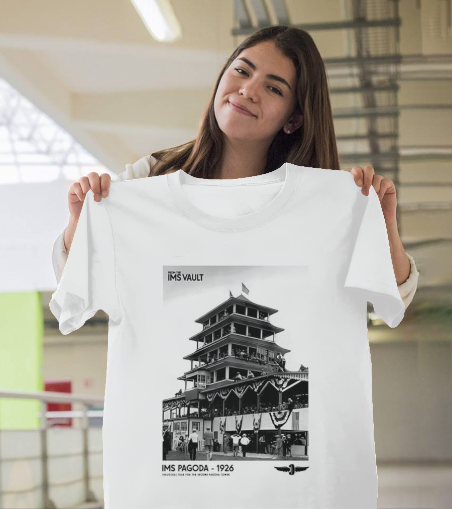 Pagoda Indianapolis Motor Speedway IMS Vault 1926 T-Shirt