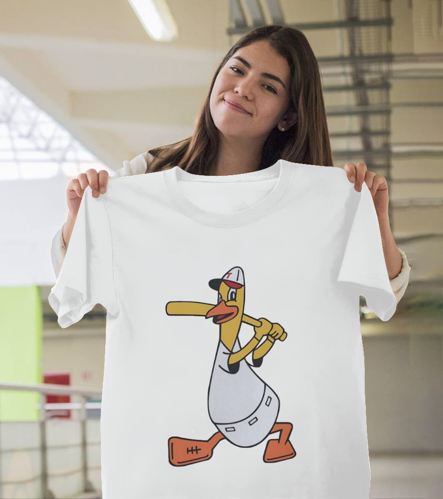 Toledo Mud Hens Mortimor Gold Imprint Franklin Baseball T-Shirt