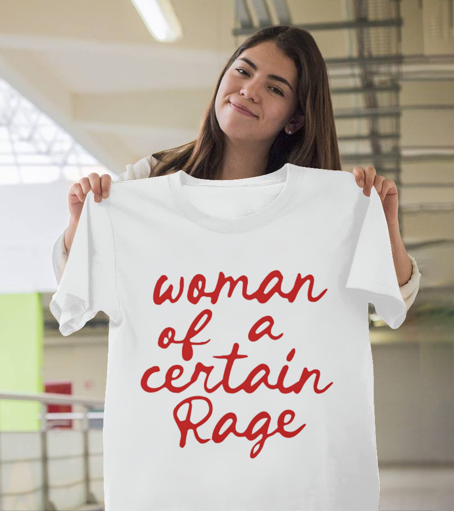 Woman Of A Certain Rage Bold Red T-Shirt