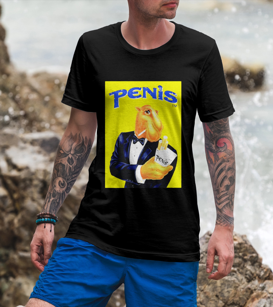 Penis Camel Smoking Meme T-Shirt