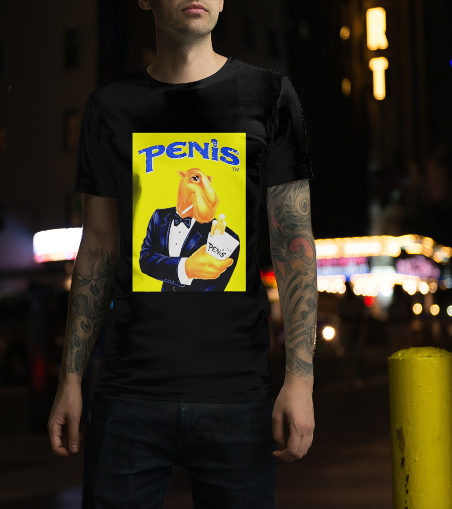 Penis Camel Smoking Meme T-Shirt