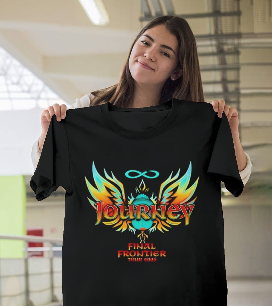 Journey Infinite Wings Final Frontier Tour 2026 T-Shirt