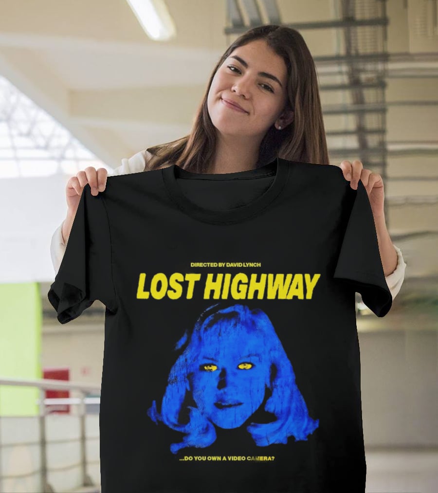 Lost Highway David Lynch Film Blue Face T-Shirt