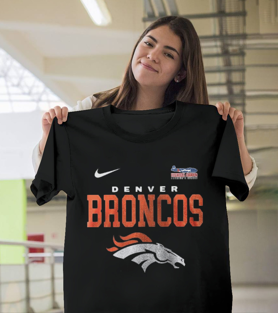 Denver Broncos Nike Tuskegee Airmen Redtails Collaboration T-Shirt