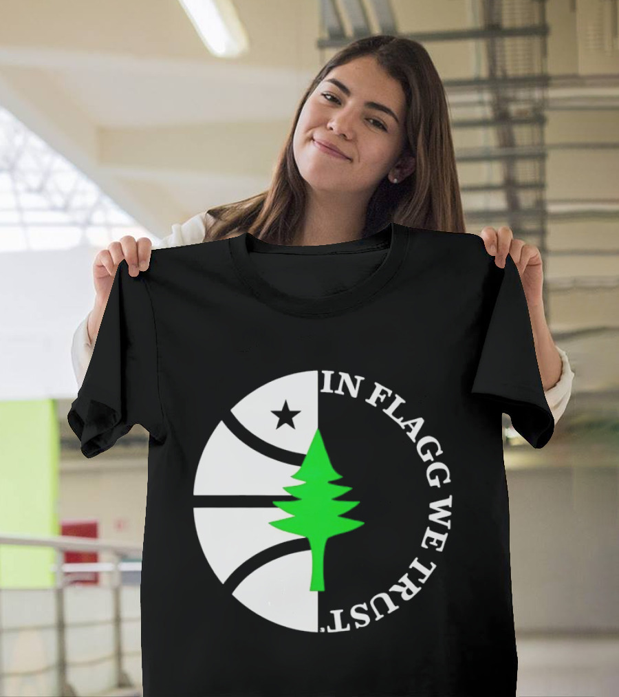 Naji Marshall In Flagg We Trust Basketball Tree Star T-Shirt