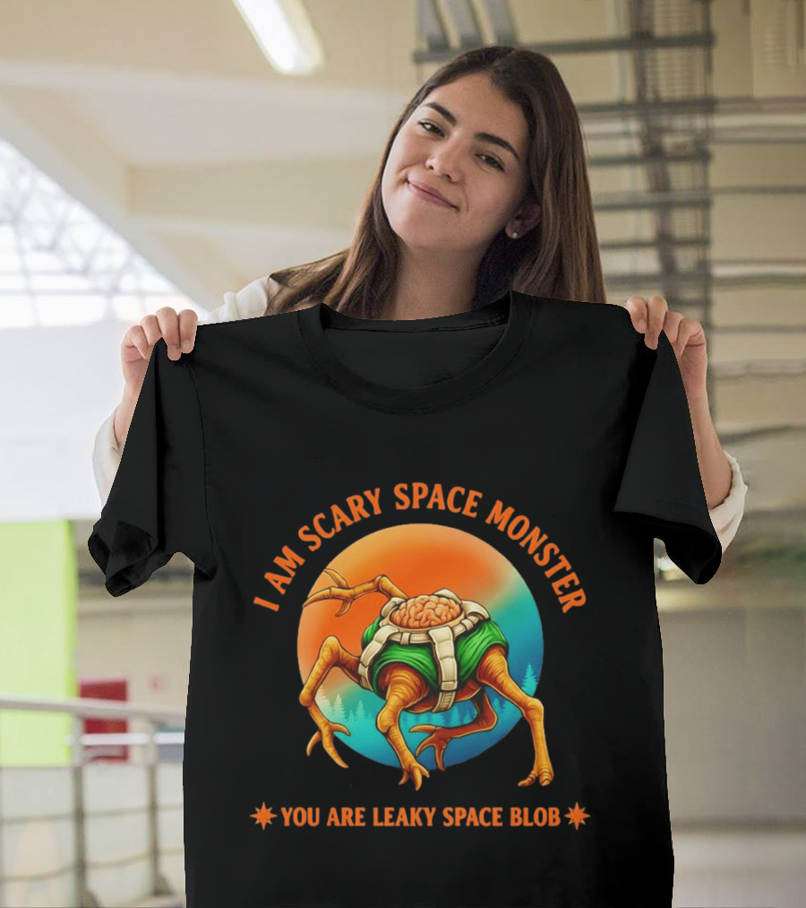 Rocky Project Hail Mary I Am Scary Space Monster You Are Leaky Space Blob T-Shirt