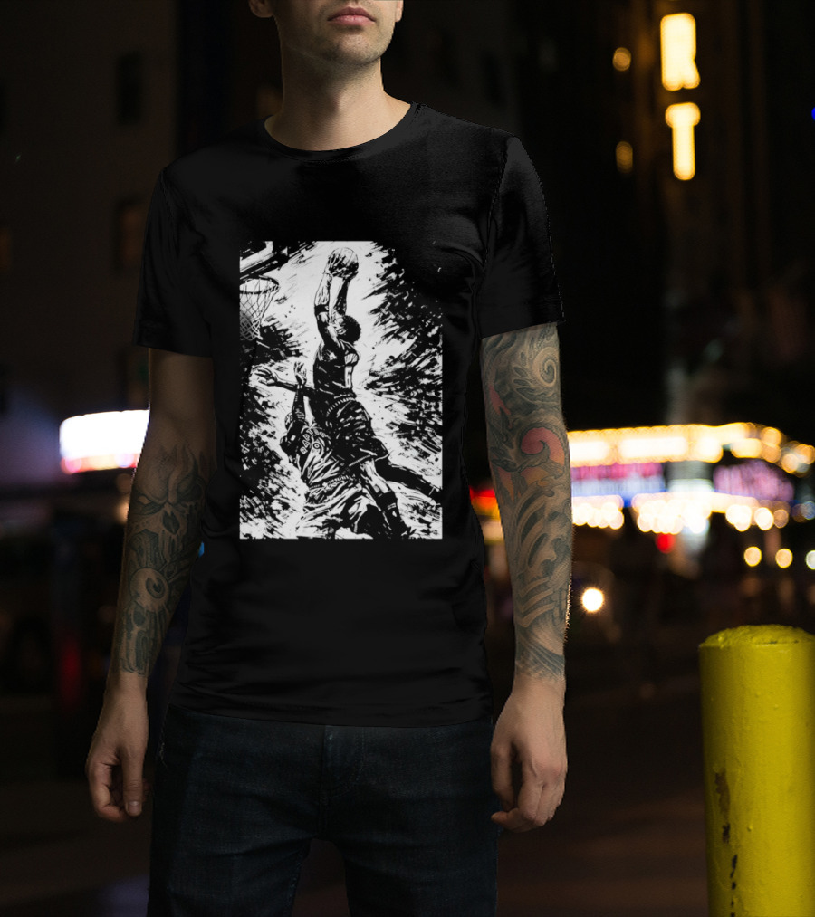 Anthony Edwards Epic Dunk Over RJ Barrett T-Shirt