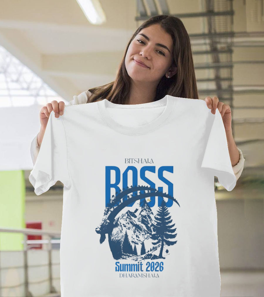 Bitshala Boss Summit 2026 Dharamshala Forest Scene T-Shirt