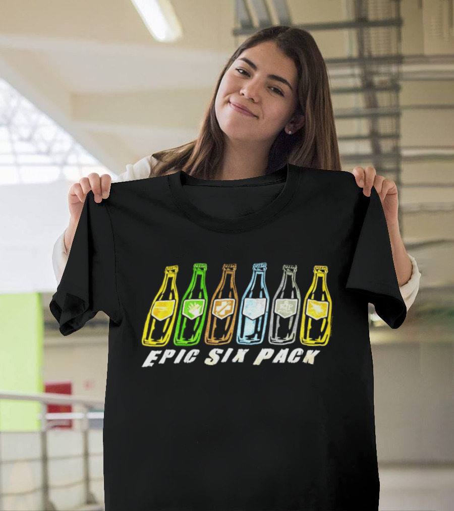 Epic Six Pack Bottles Set T-Shirt
