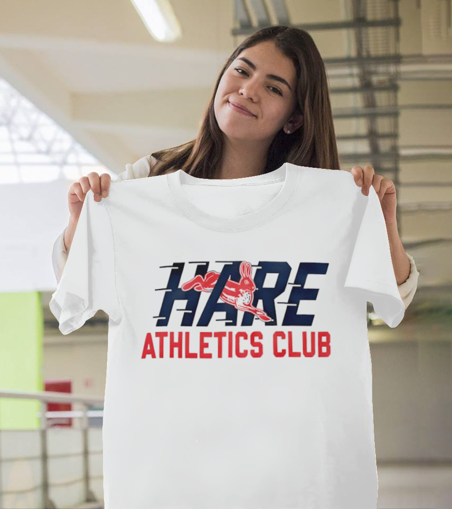 Hare Athletics Club Hare Running Hurdle Speed Training T-Shirt