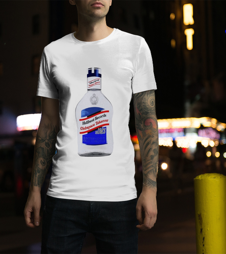 Hellbent Records Clubspace Takeover Bacardi Blanco Fusion T-Shirt