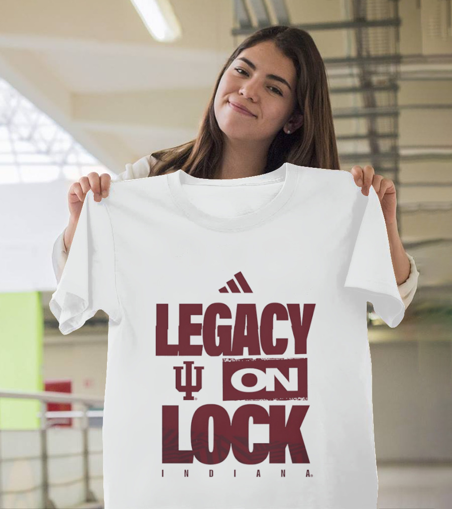 Legacy On Lock Indiana Hoosiers IU T-Shirt