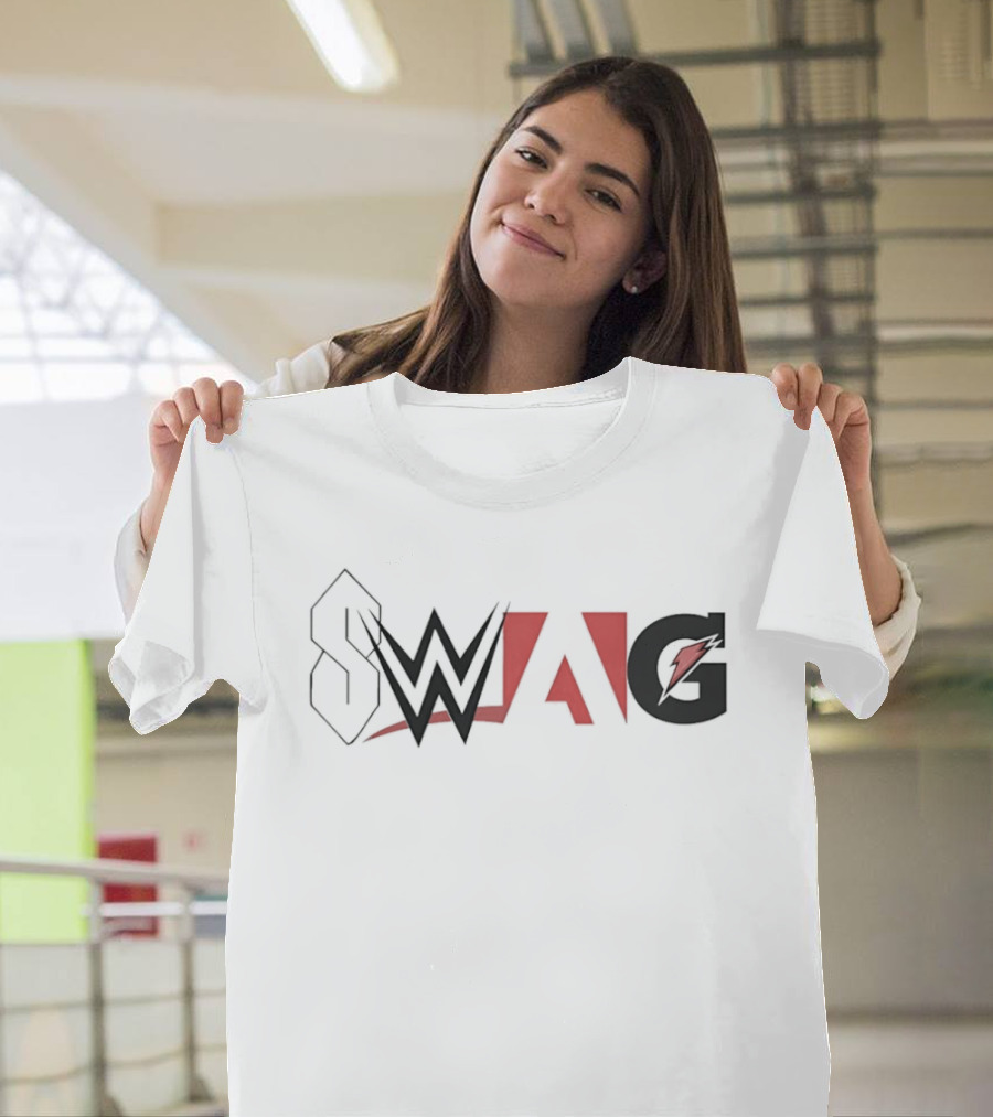 SWAG Stussy S WWE Adobe Gatorade Mashup T-Shirt