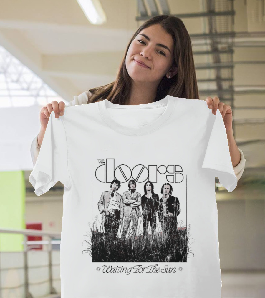 The Doors Waiting For The Sun Album Cover T-Shirt