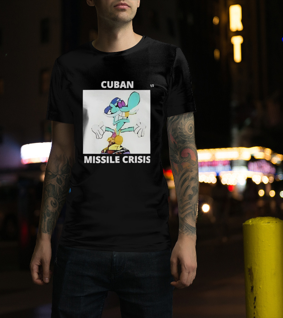 Cuban Missile Crisis Character Cartoon T-Shirt
