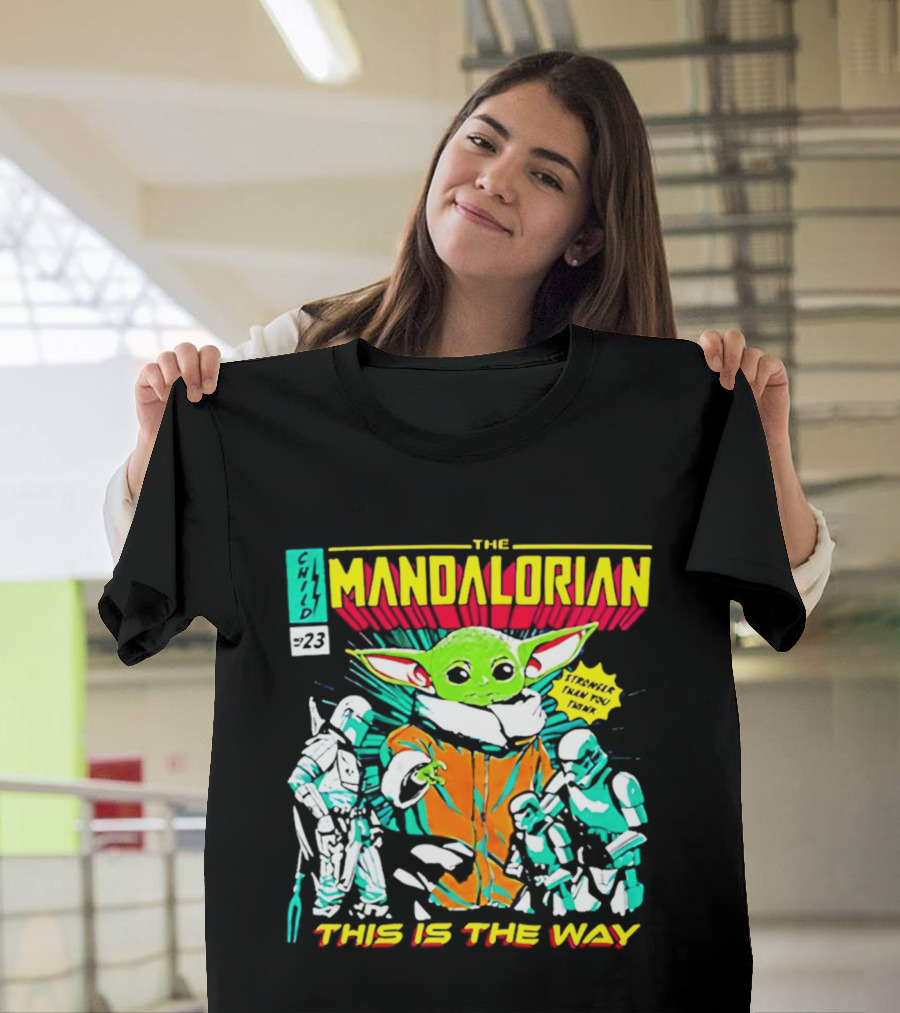 The Mandalorian Baby Yoda This Is The Way Comic Issue 29 T-Shirt