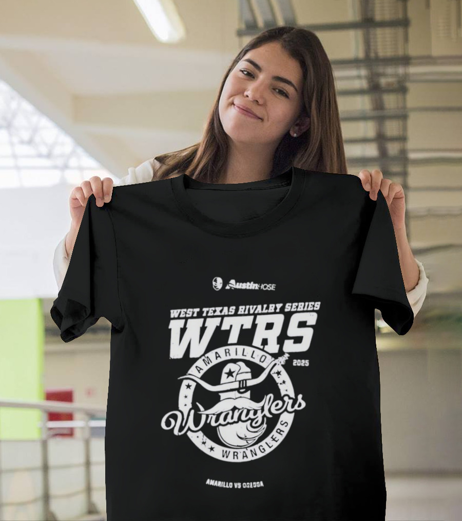 West Texas Rivalry Series WTRS Amarillo Wranglers 2025 AMARILLO VS COLORADO T-Shirt