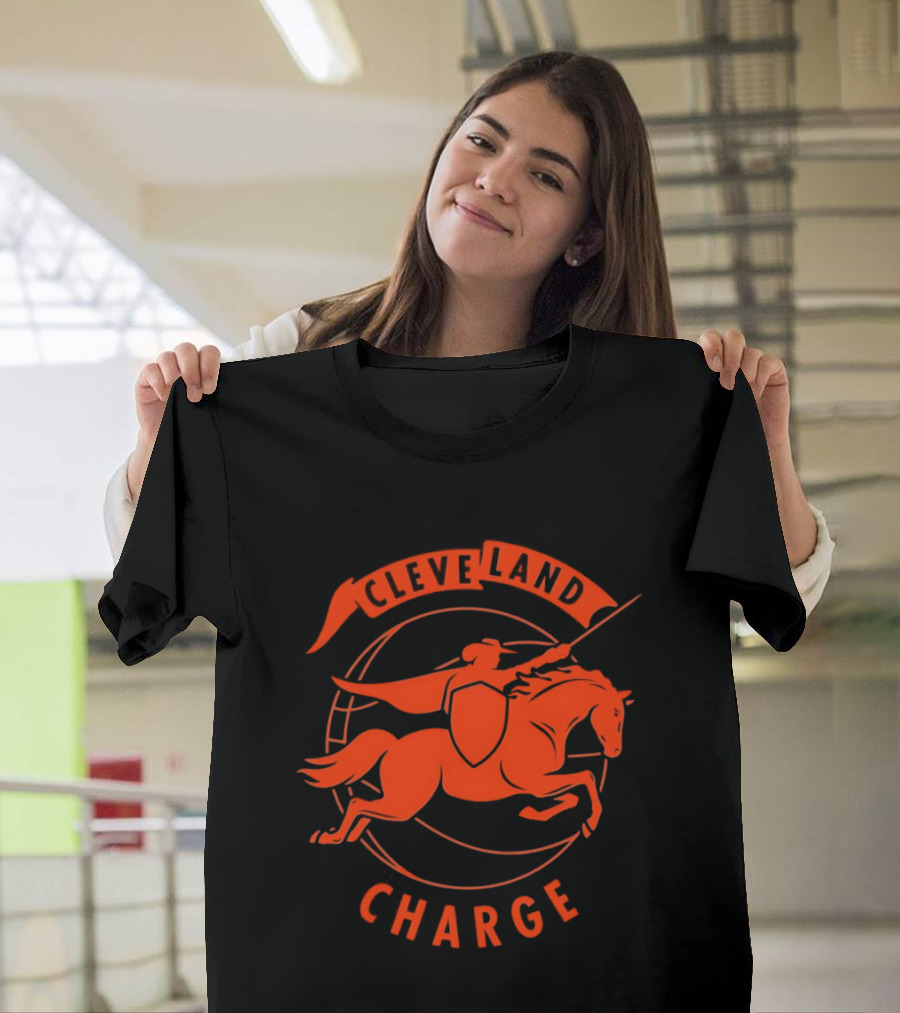 Cleveland Charge Basketball Team Knight Riding Horse T-Shirt