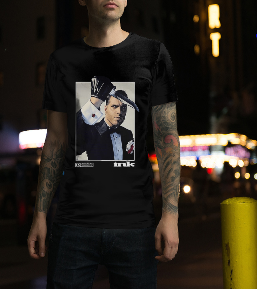 Ice Nine Kills Nightmare On The Knife Part 2 Psycho's Only Slice Nine Kill 2 Sides T-Shirt