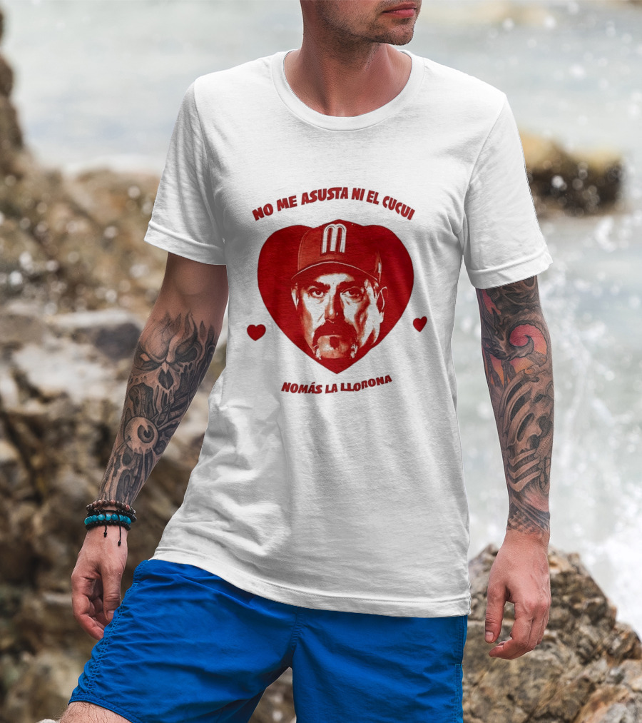Benji Gil No Me Asusta Ni El Cucui Corazón Valle Duendos T-Shirt