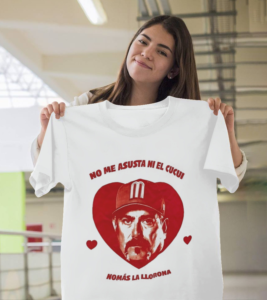 Benji Gil No Me Asusta Ni El Cucui Corazón Valle Duendos T-Shirt