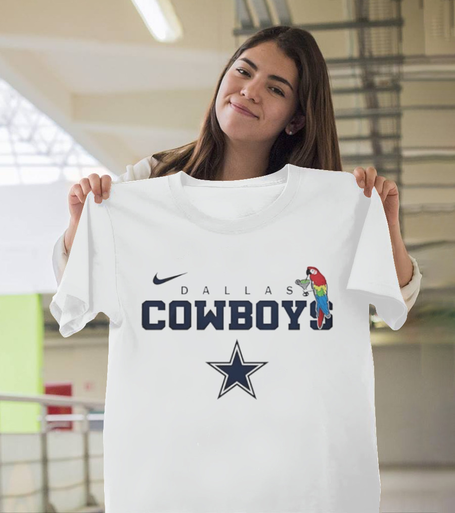 Dallas Cowboys Nike Parrot Cocktail Star T-Shirt