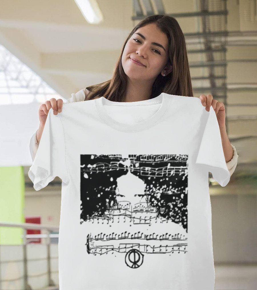 Rosalia New Era Lux In Madrid Music Note T-Shirt