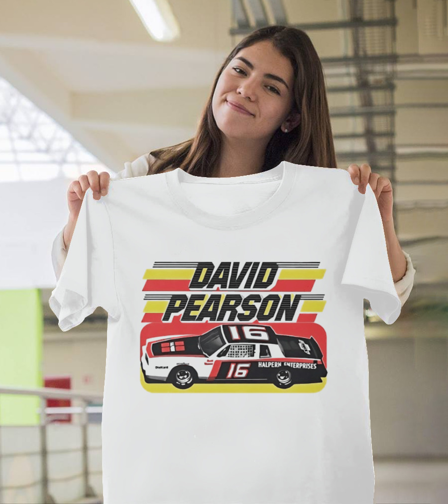 David Pearson 16 Halpern Enterprises Racing Car T-Shirt