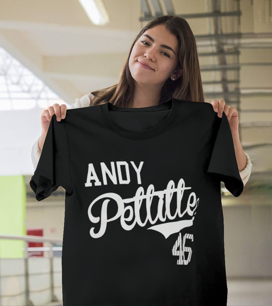 Andy Pettitte 46 New York Yankees T-Shirt