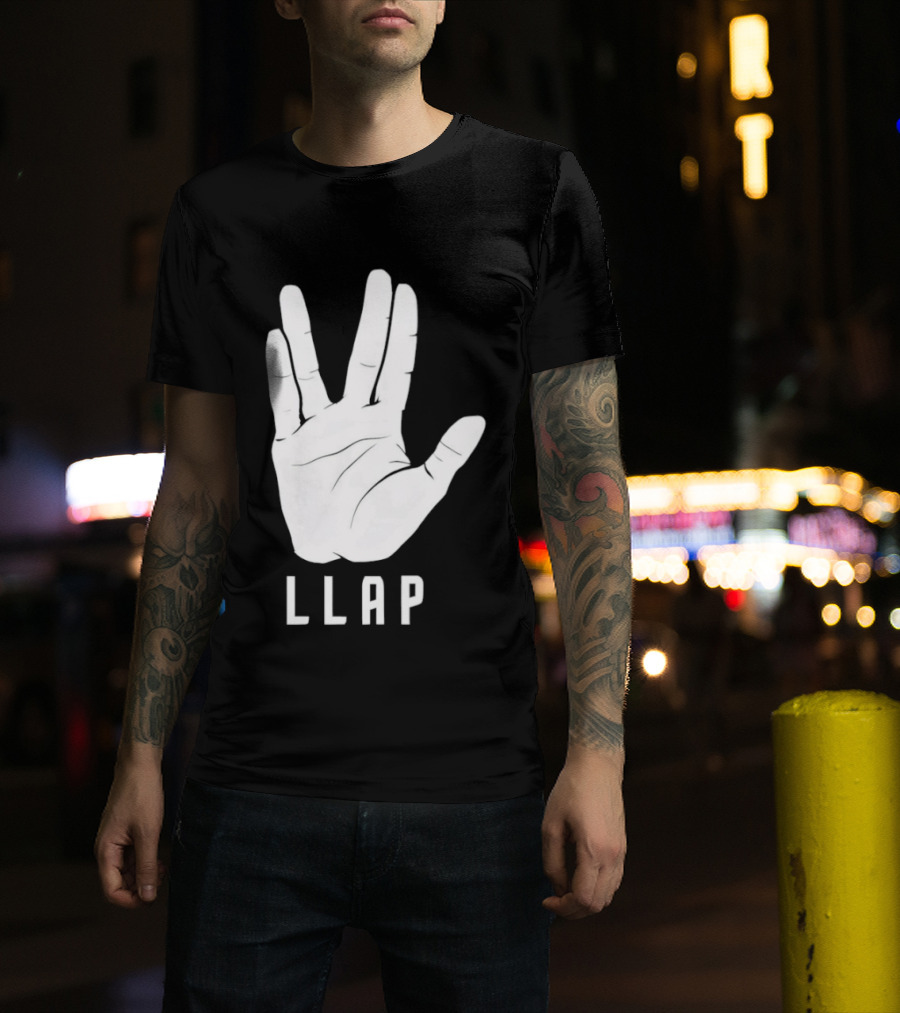 LLAP Vulcan Salute Hand T-Shirt