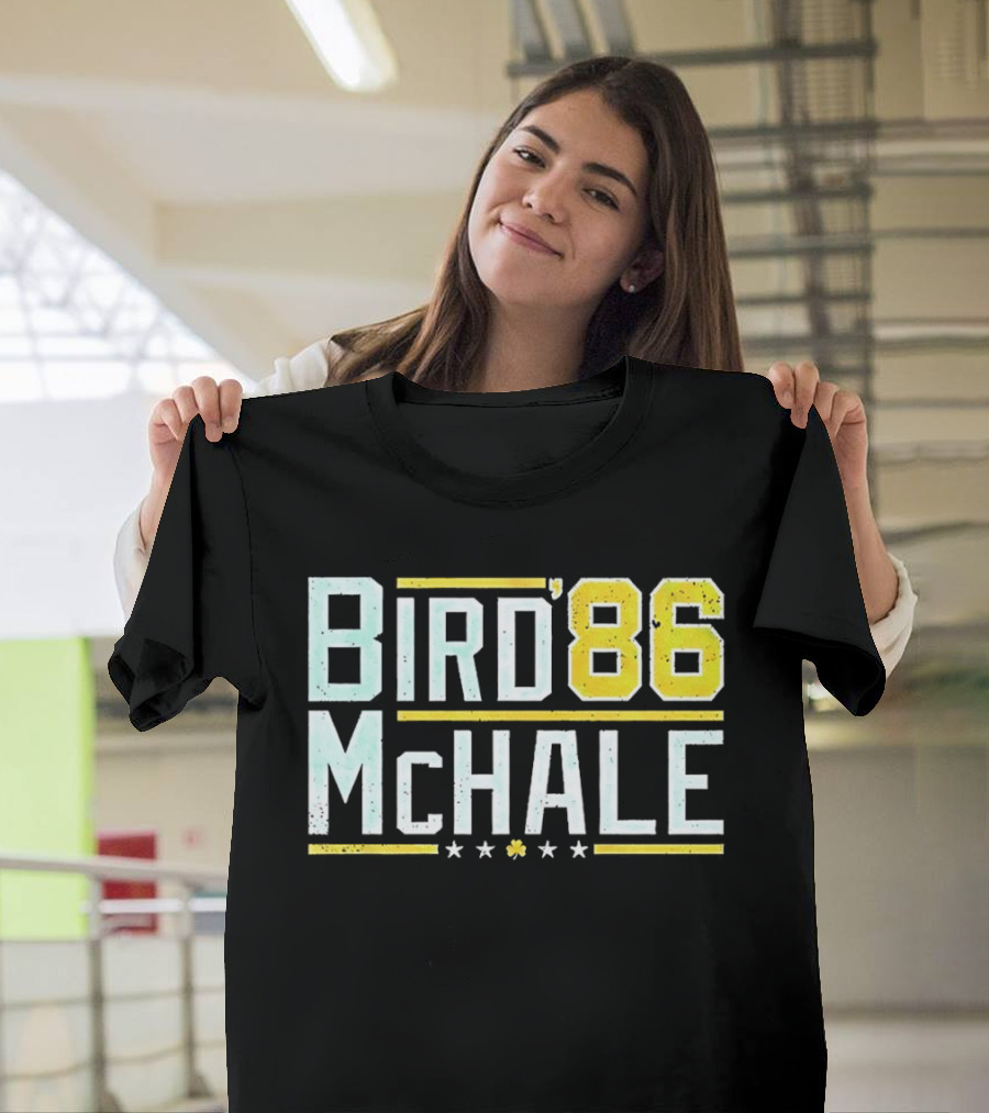 Bird '86 McHale Retro Basketball T-Shirt