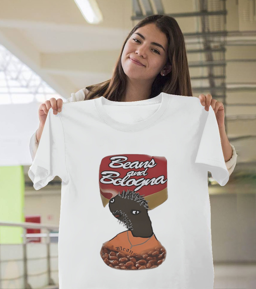 Beans And Bologna Can Head Character With Beans T-Shirt
