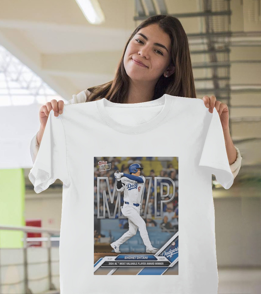 Shohei Ohtani 2024 NL Most Valuable Player Dodgers Baseball MVP T-Shirt