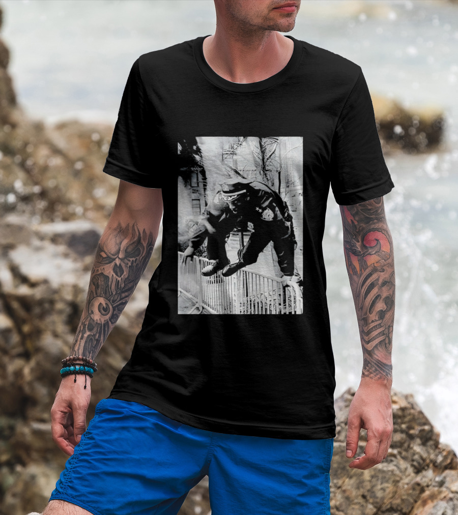 Aaron Edwards New York Police Urban Street T-Shirt