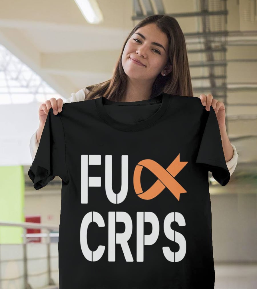 CRPS Awareness Orange Ribbon Support T-Shirt