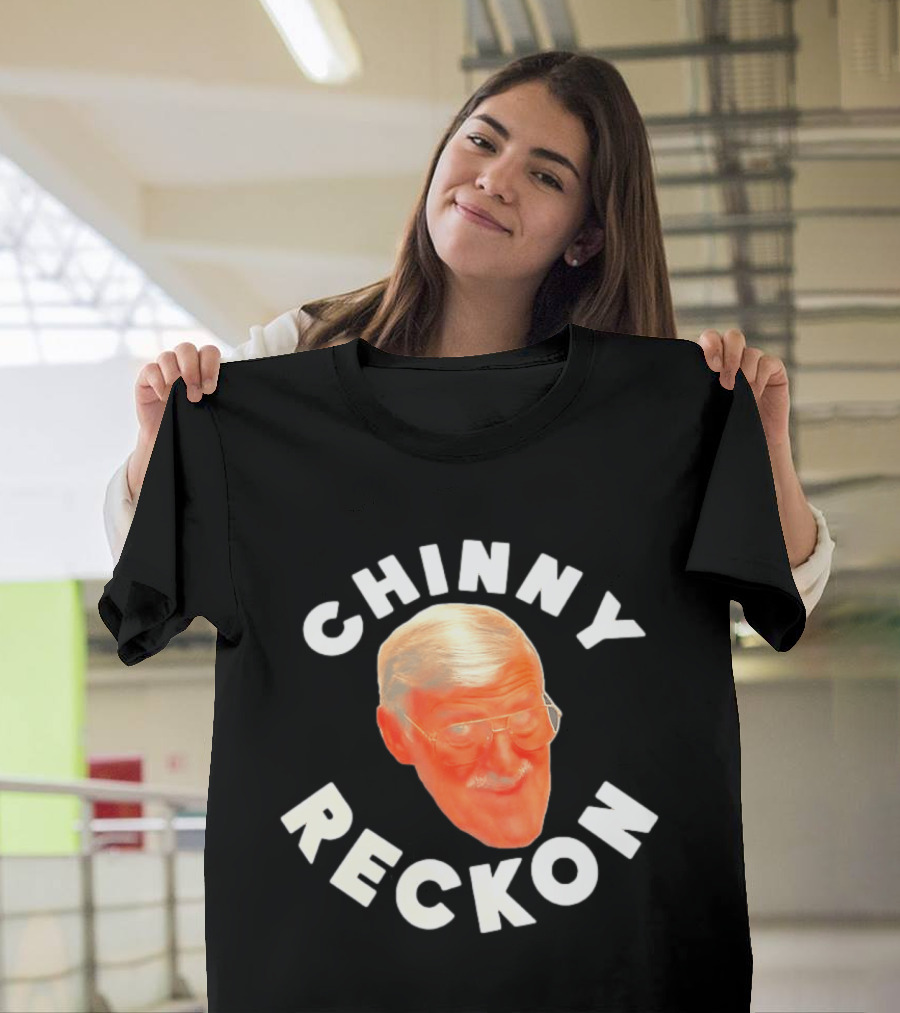 Chinny Reckon Big Face Nostalgic Expression T-Shirt
