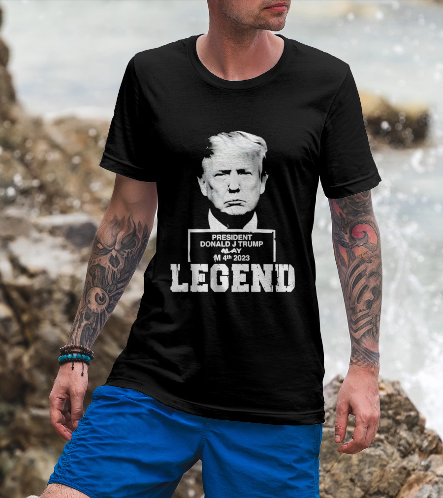 President Donald J Trump Legend May 4th 2023 T-Shirt