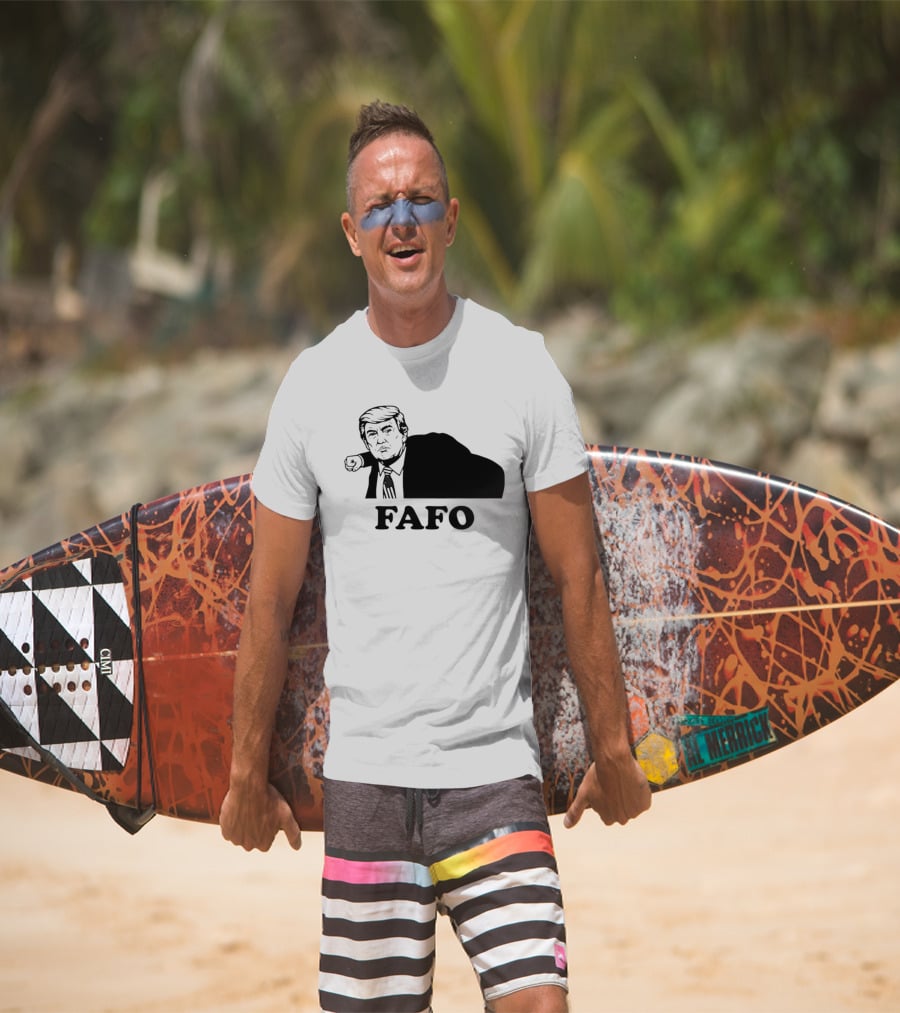 Donald Trump FAFO Punching T-Shirt