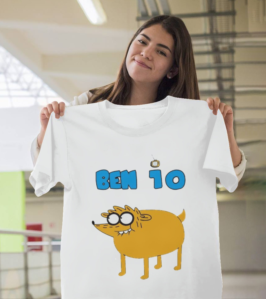 Ben 10 Jake The Dog Crossover Cartoon Network Fan T-Shirt