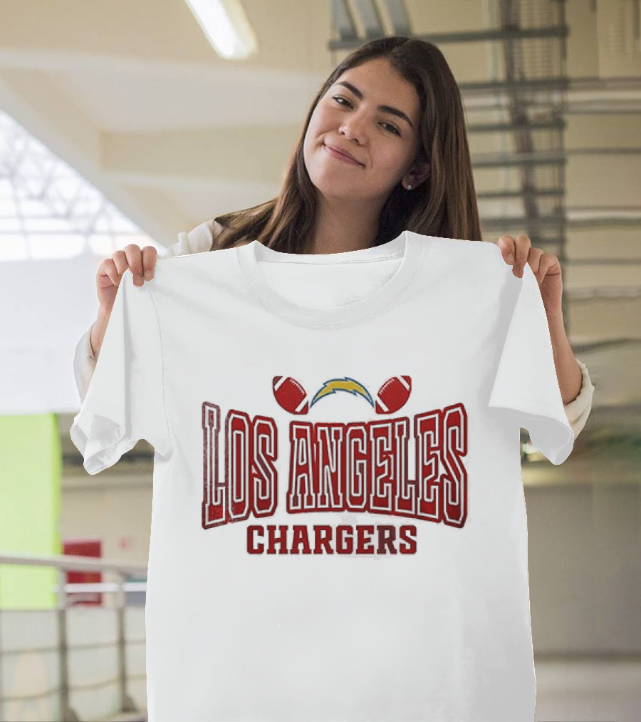 Los Angeles Chargers Sorry Ladies My Heart Belongs Valentine's Day T-Shirt