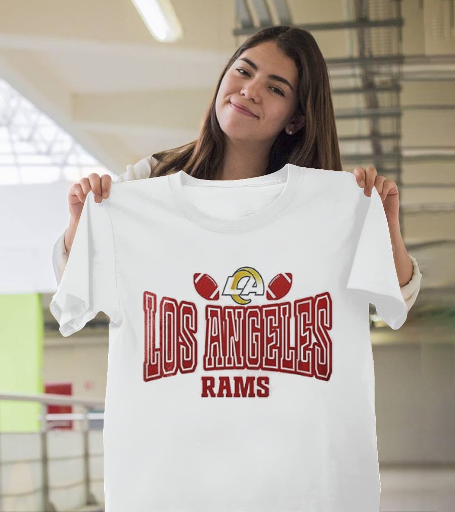 Los Angeles Rams Sorry Ladies My Heart Belongs Valentine's Day T-Shirt