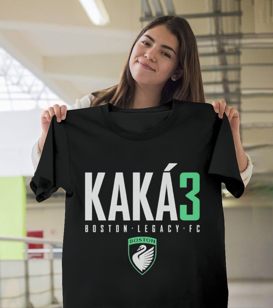 Kaká 3 Boston Legacy FC Soccer Team Swan T-Shirt