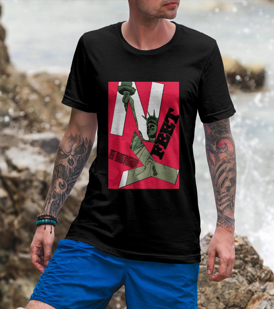 FEET New Colossus Festival 2026 Lady Liberty Statue Of Liberty Silvers Pianos Arlenes T-Shirt