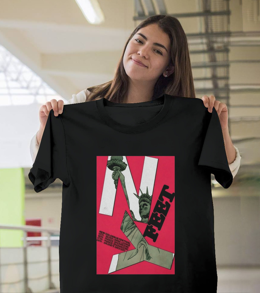 FEET New Colossus Festival 2026 Lady Liberty Statue Of Liberty Silvers Pianos Arlenes T-Shirt