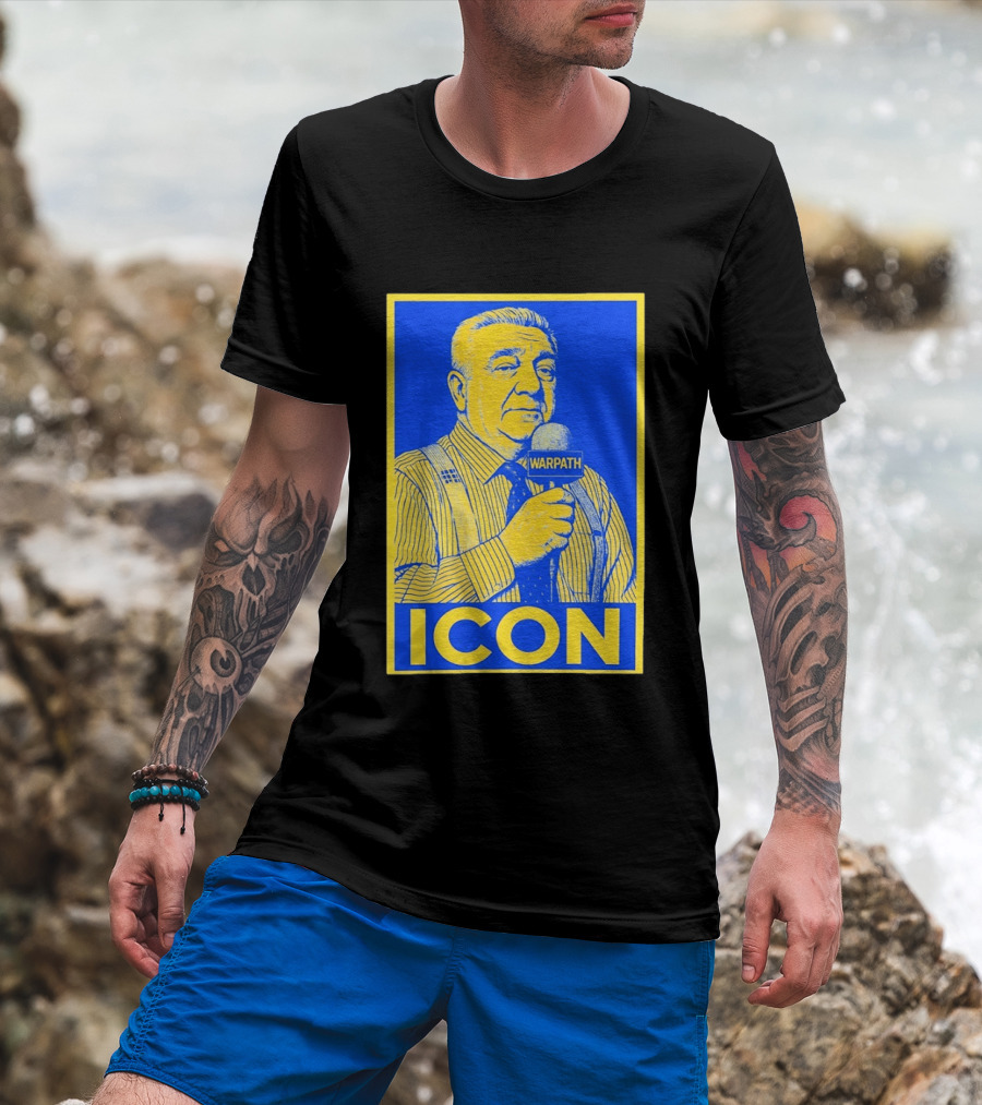 Larry King Warpath Microphone T-Shirt