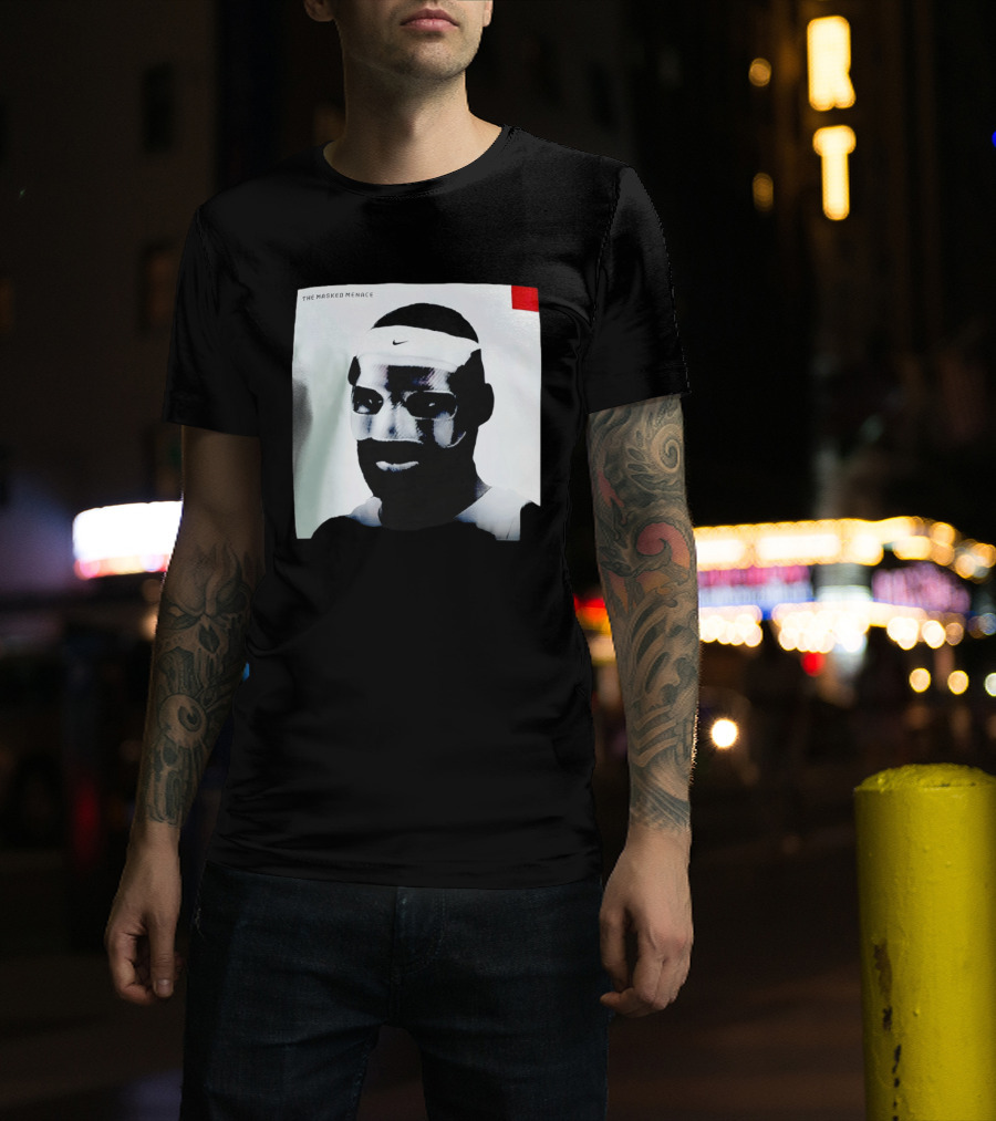 LeBron James Nike The Masked Menace Madvillain Collaboration T-Shirt