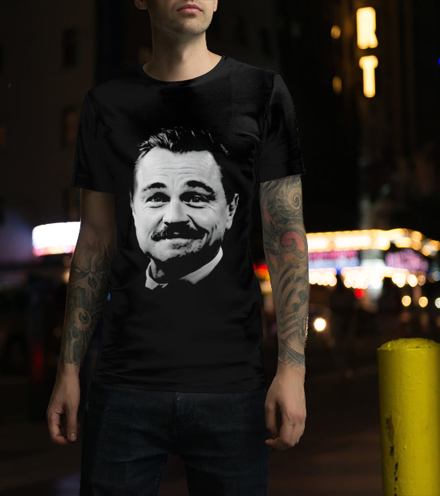 Leonardo Dicaprio Laughing Django Unchained Meme T-Shirt